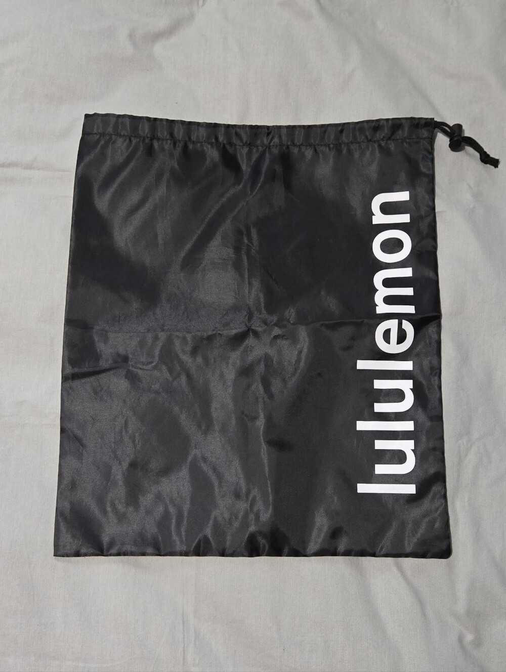 (3 for $8) Lululemon Black Shoe Drawstring Bag